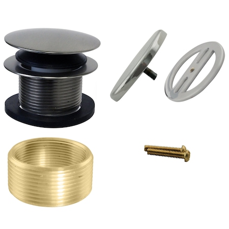 Westbrass Illusionary Overflow Universal Trim Kit in Satin Nickel D98HRK-05